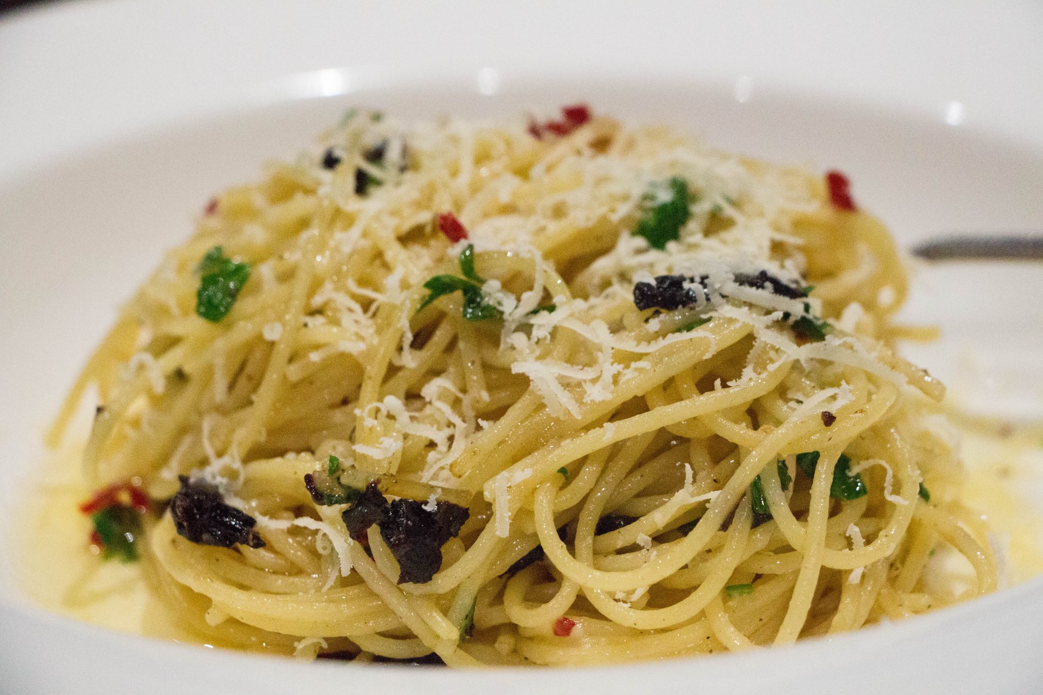 Black Garlic Spaghetti - Liliana Battle